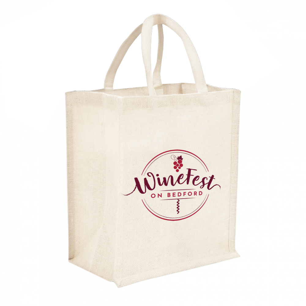 6-Bottle Cotton Wine Tote