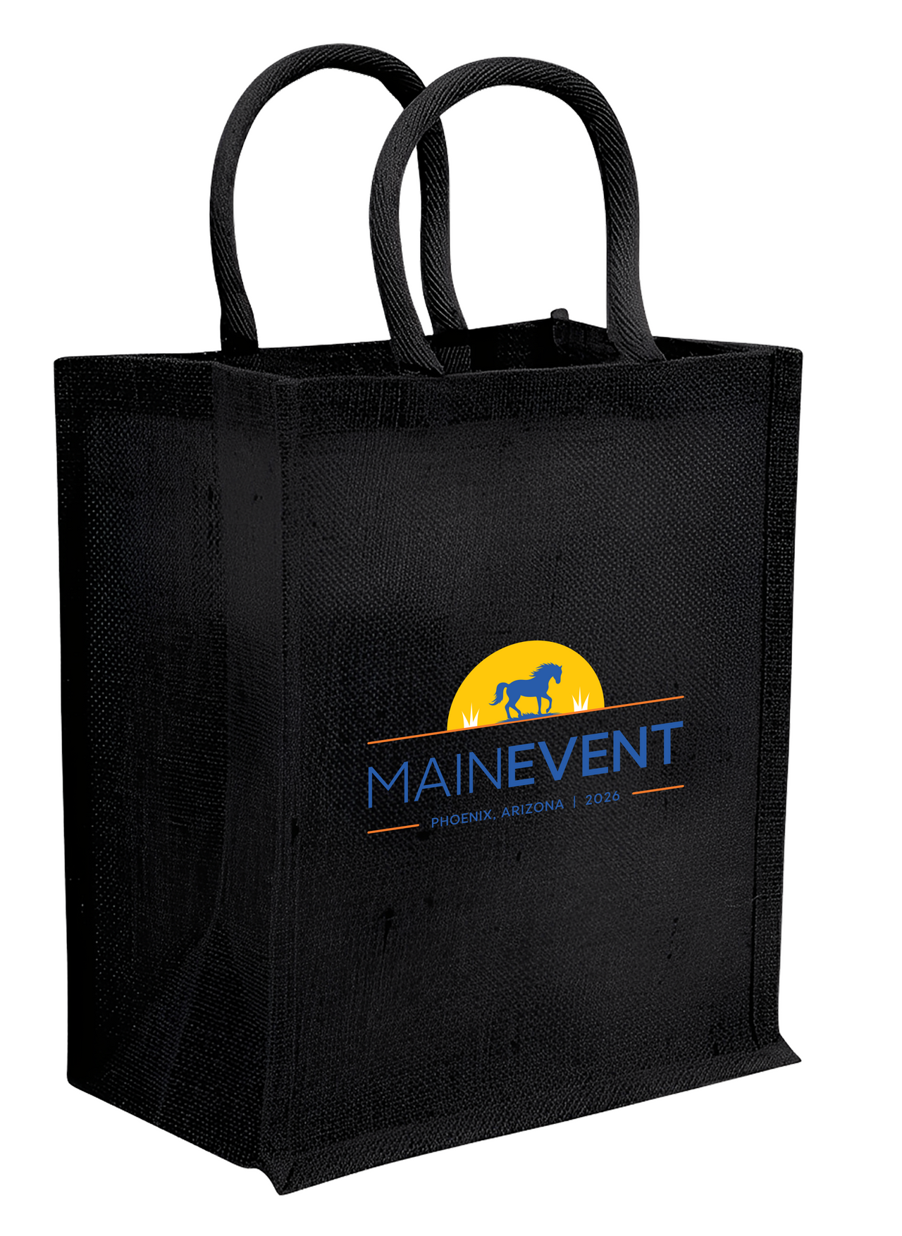 6-Bottle Jute Wine Tote