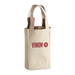2-Bottle Cotton Wine Tote