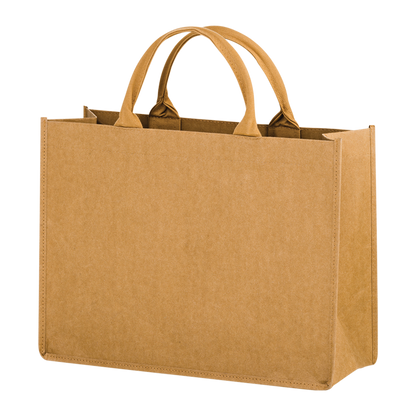 3-BOTTLE WASHABLE KRAFT WINE TOTE