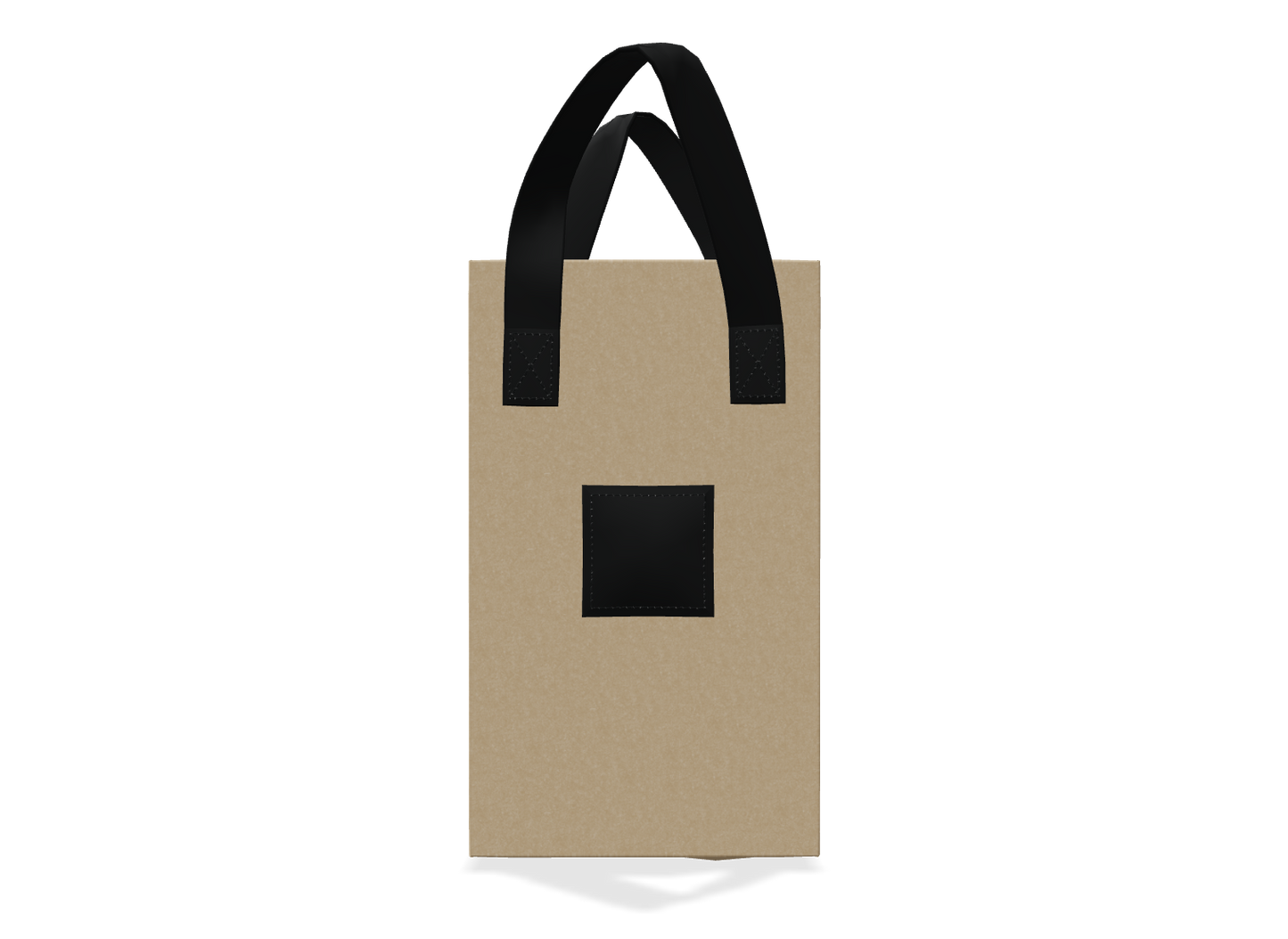 2-Bottle Felt Tote