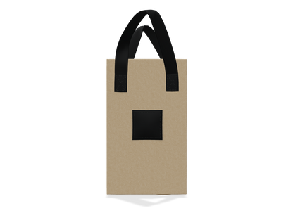 2-Bottle Felt Tote