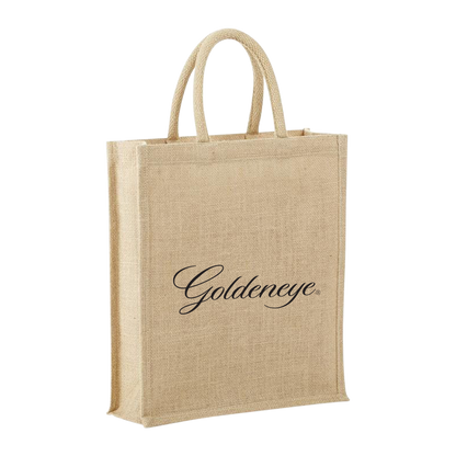 3-BOTTLE JUTE WINE TOTE