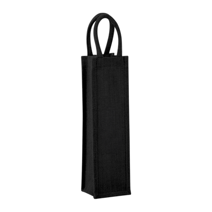 1-BOTTLE JUTE WINE TOTE