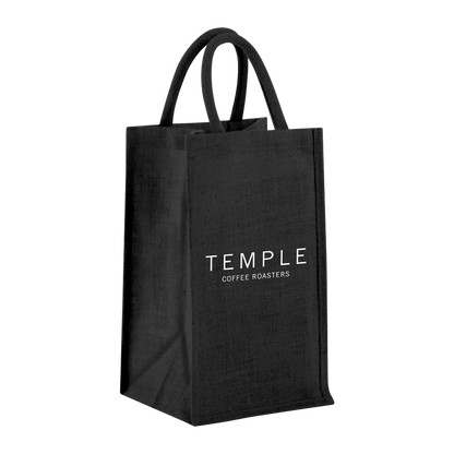 2-BOTTLE JUTE WINE TOTE