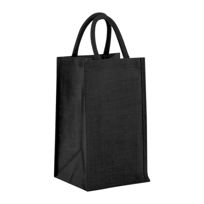 2-BOTTLE JUTE WINE TOTE