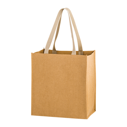 4-BOTTLE WASHABLE KRAFT WINE TOTE