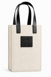 3-Bottle Felt Tote