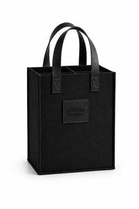 4-Bottle Felt Tote