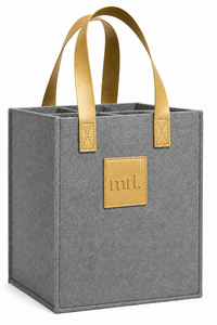 6-Bottle Felt Tote