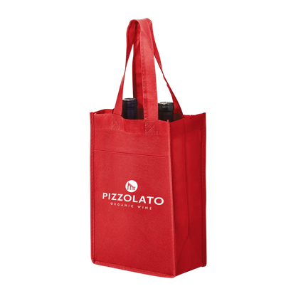 2-BOTTLE NON-WOVEN WINE TOTE