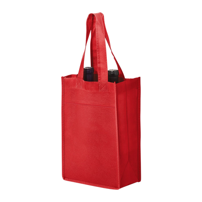 2-BOTTLE NON-WOVEN WINE TOTE