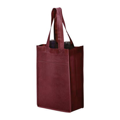 2-BOTTLE NON-WOVEN WINE TOTE