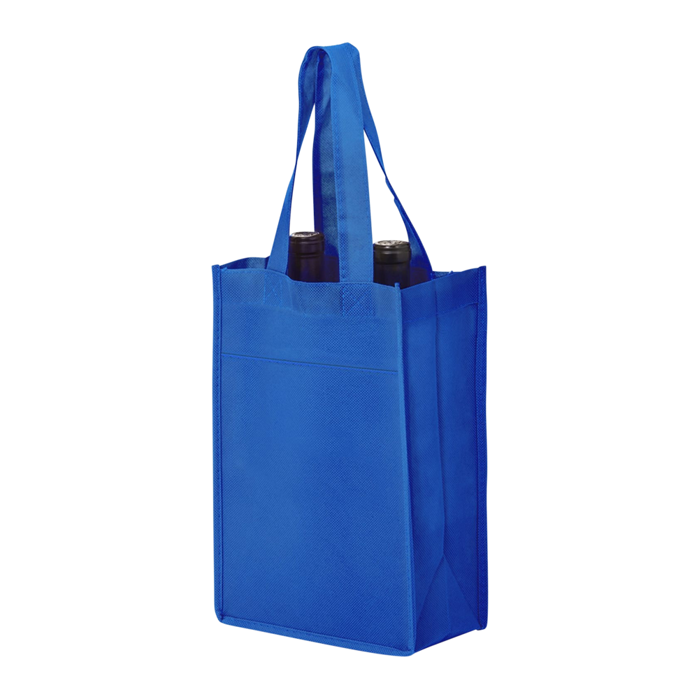2-BOTTLE NON-WOVEN WINE TOTE