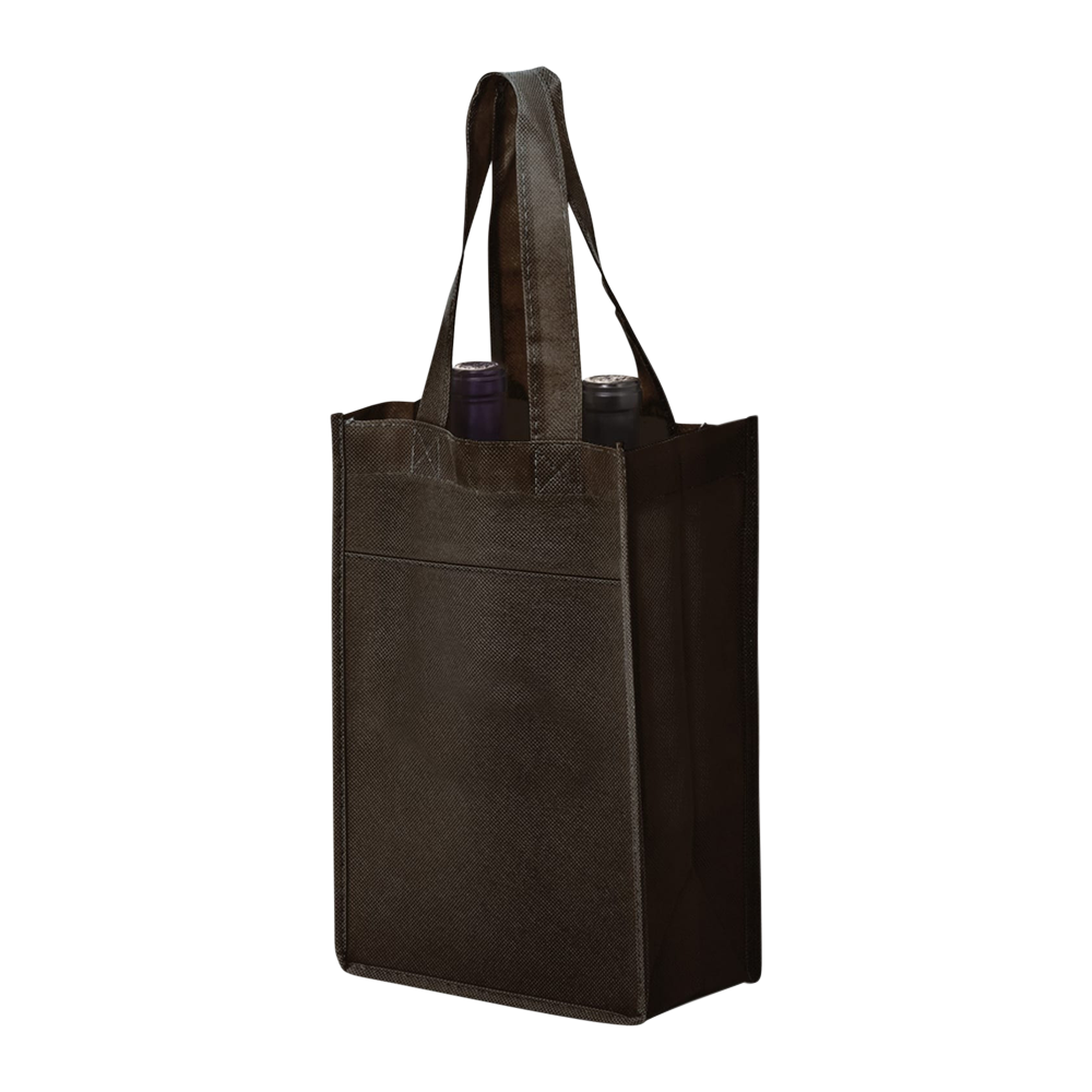 2-BOTTLE NON-WOVEN WINE TOTE