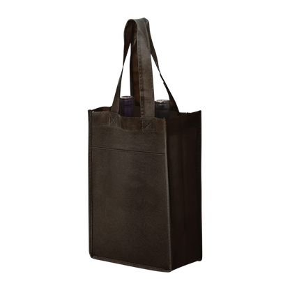 2-BOTTLE NON-WOVEN WINE TOTE