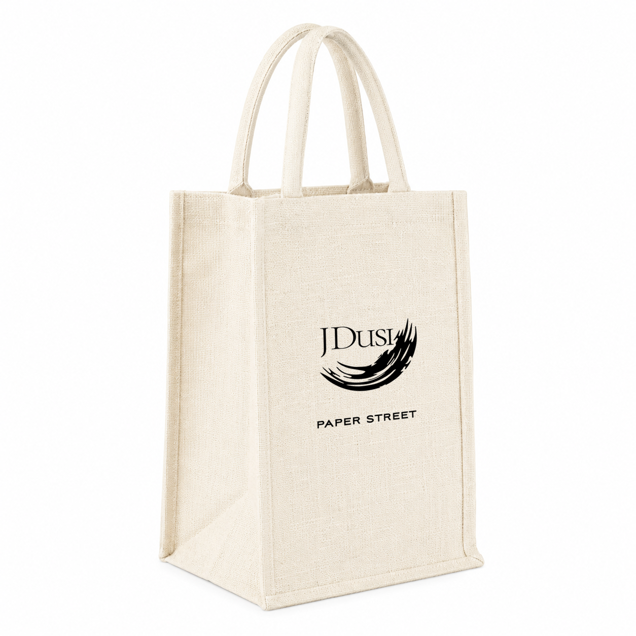 4-Bottle Cotton Wine Tote