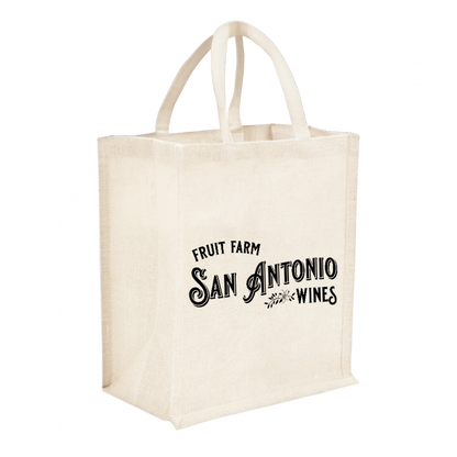 6-BOTTLE COTTON WINE TOTE