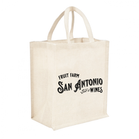 6-Bottle Cotton Wine Tote