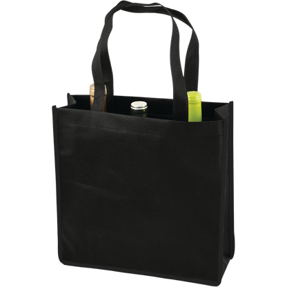 3-BOTTLE NON-WOVEN WINE TOTE