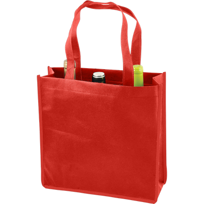 3-BOTTLE NON-WOVEN WINE TOTE