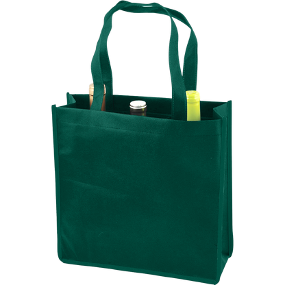 3-BOTTLE NON-WOVEN WINE TOTE