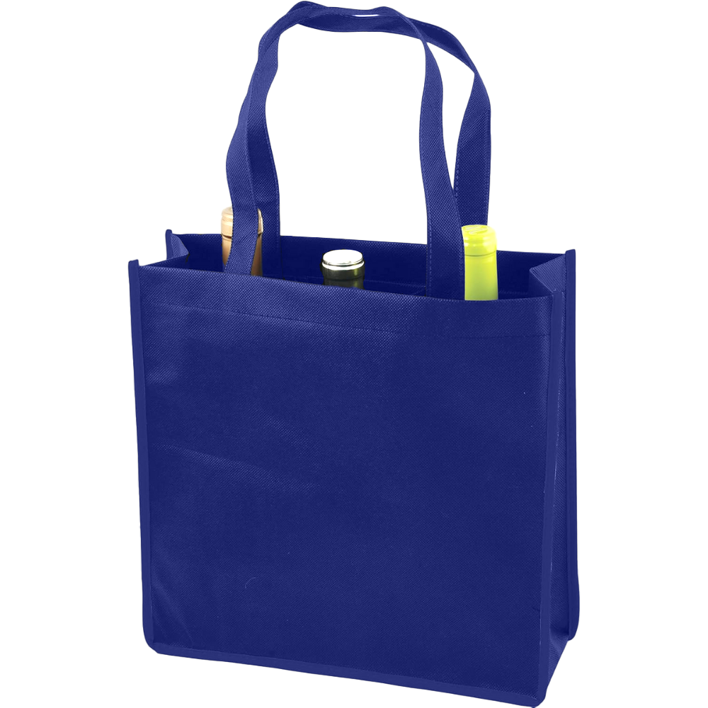 3-BOTTLE NON-WOVEN WINE TOTE