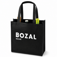 3-Bottle Non-Woven Wine Tote