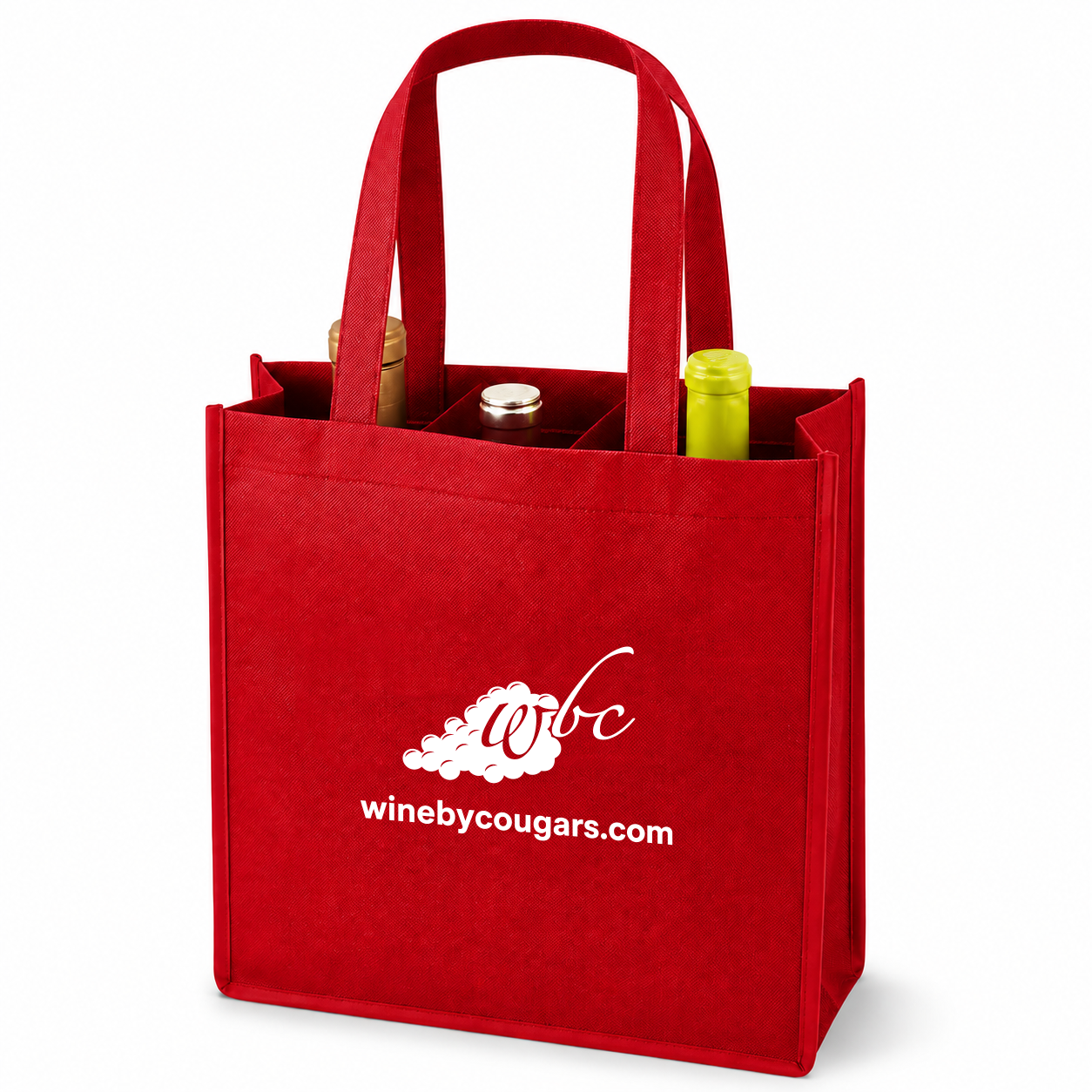3-Bottle Non-Woven Wine Tote