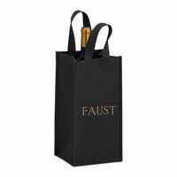 1-Bottle Washable Kraft Wine Tote