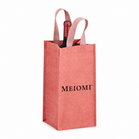1-Bottle Washable Kraft Wine Tote