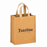 2-Bottle Washable Kraft Wine Tote