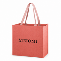 4-Bottle Washable Kraft Wine Tote