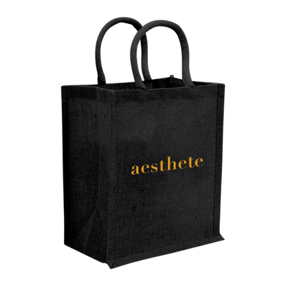 6-BOTTLE JUTE WINE TOTE