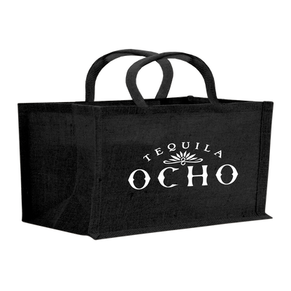 2-Bottle Horizontal Jute Tote