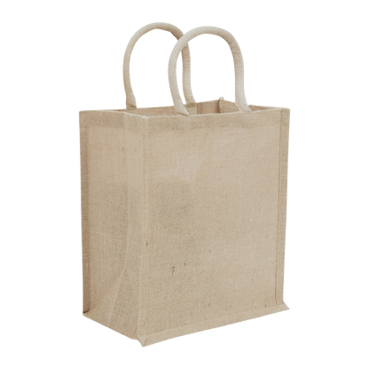 6-BOTTLE JUTE WINE TOTE