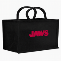 2-Bottle Horizontal Jute Tote