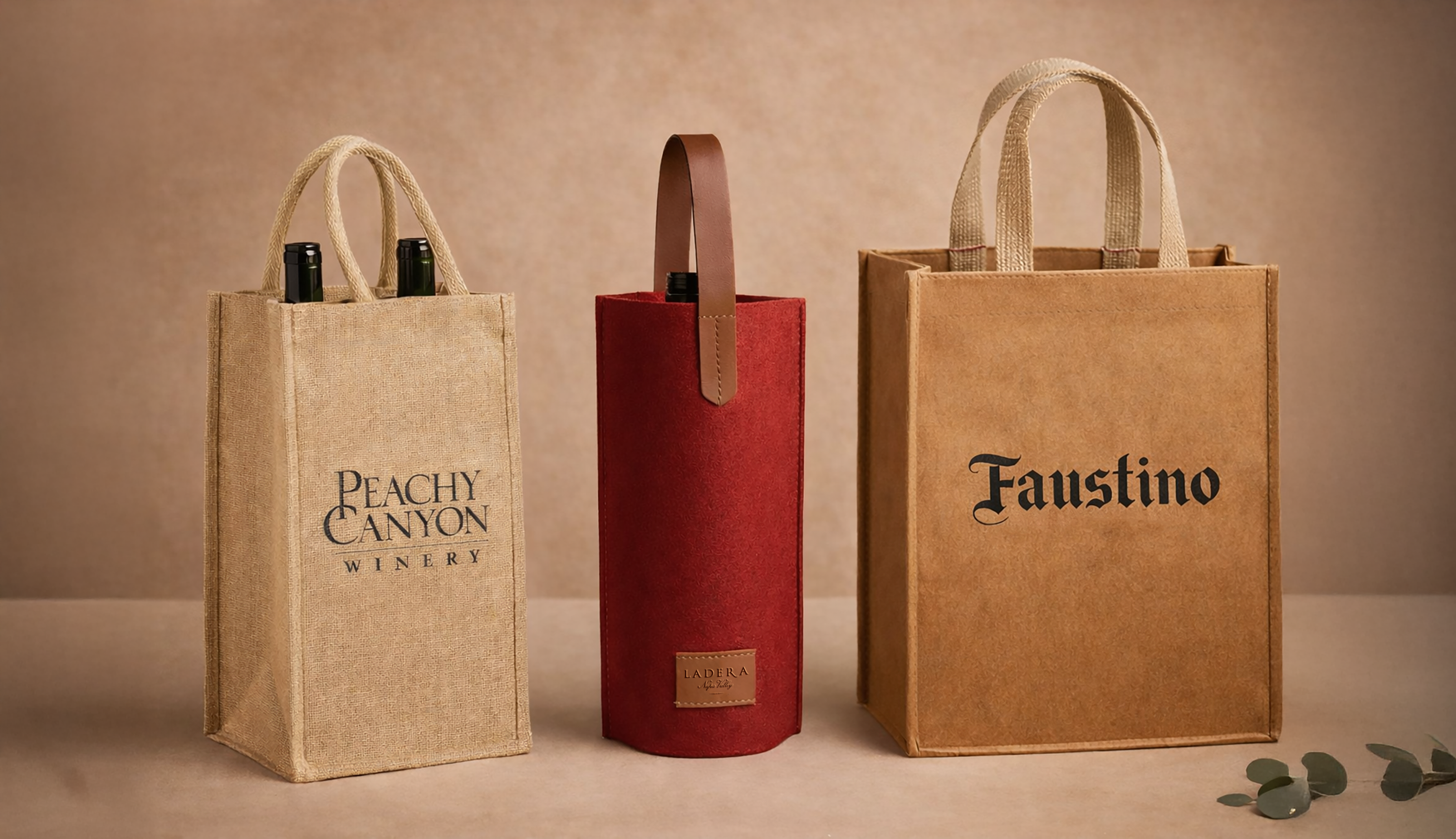 Custom Wine Totes Banner