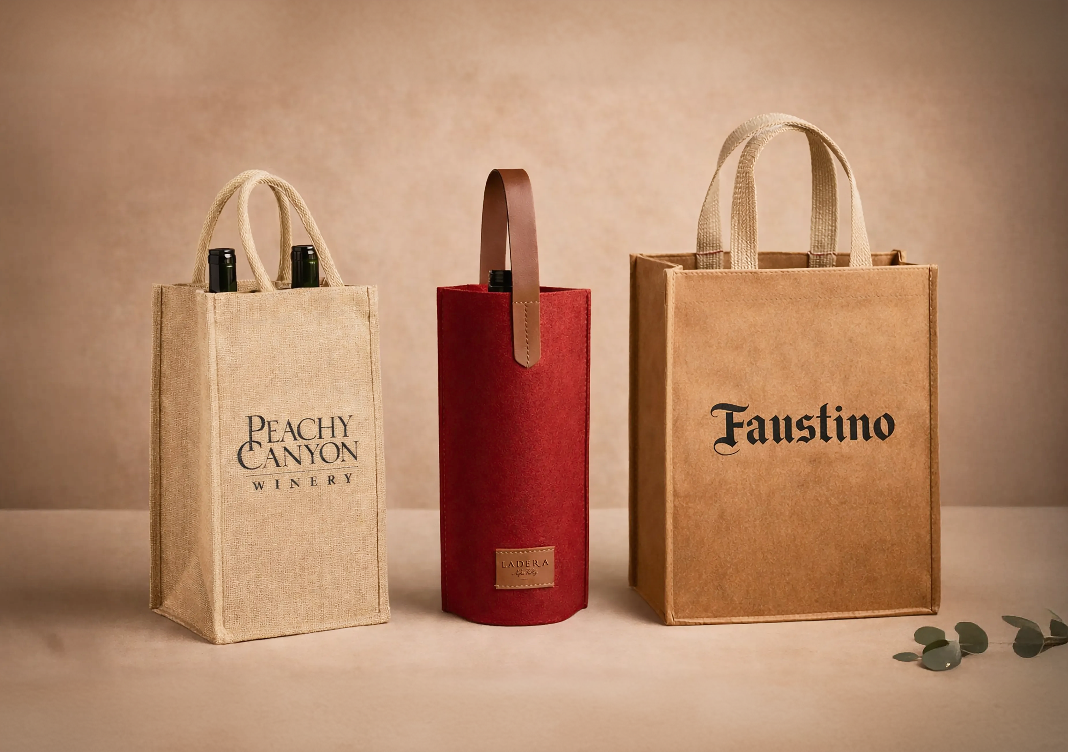 Custom Wine Totes Banner