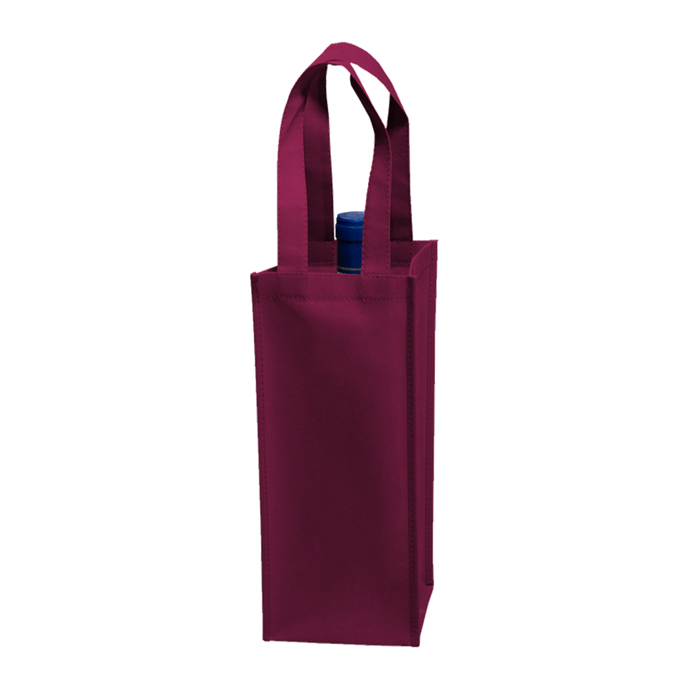 1-BOTTLE NON-WOVEN WINE TOTE