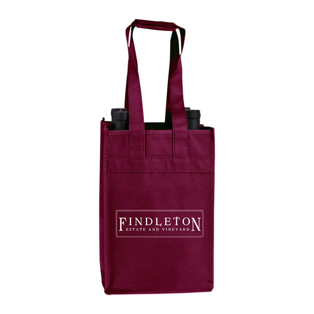 4-BOTTLE NON-WOVEN WINE TOTE