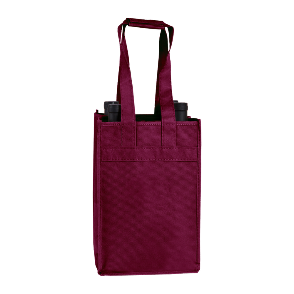 4-BOTTLE NON-WOVEN WINE TOTE