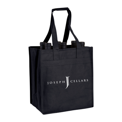 6-BOTTLE NON-WOVEN WINE TOTE