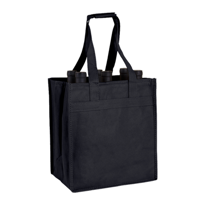 6-BOTTLE NON-WOVEN WINE TOTE