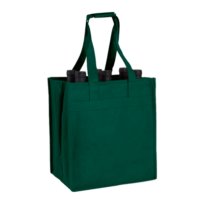6-BOTTLE NON-WOVEN WINE TOTE