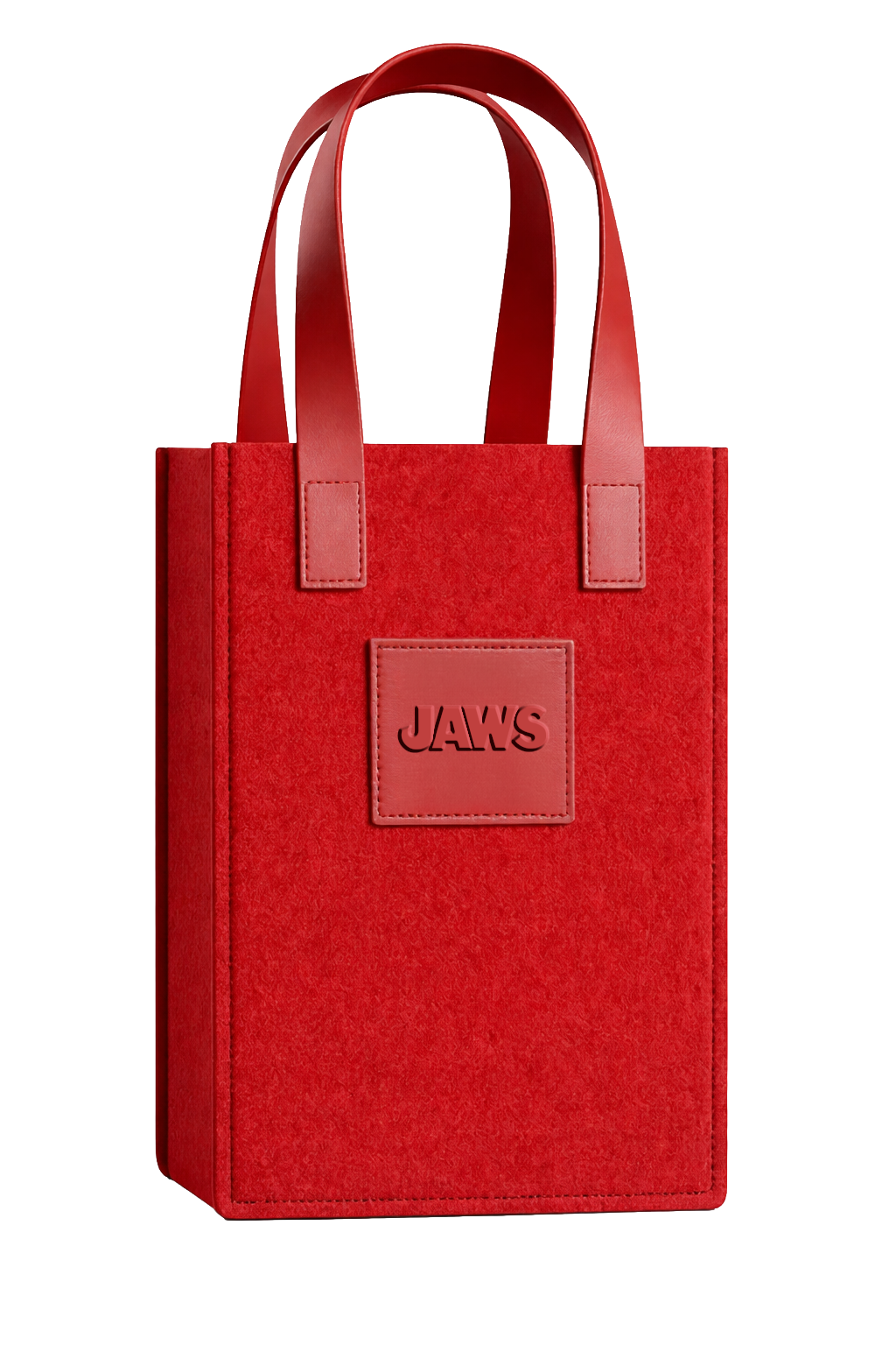 3-Bottle Felt Tote