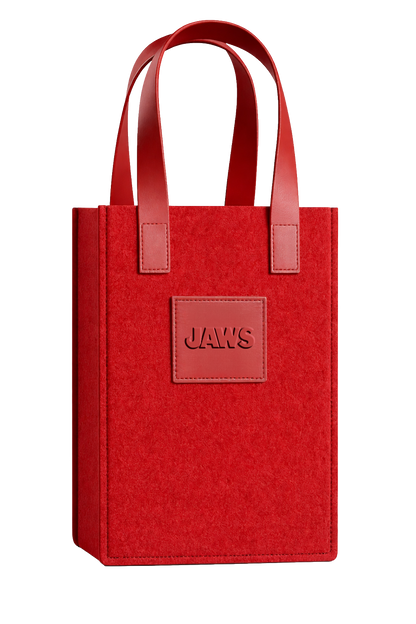 3-Bottle Felt Tote