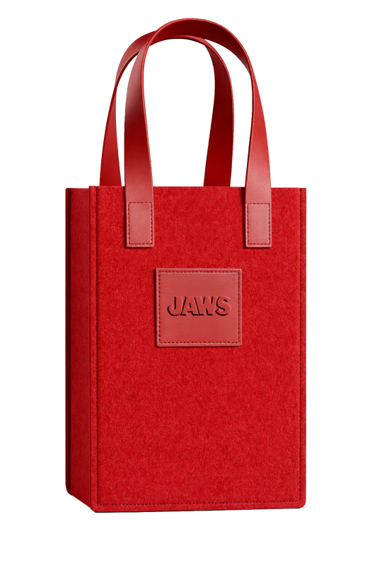 3-Bottle Felt Tote