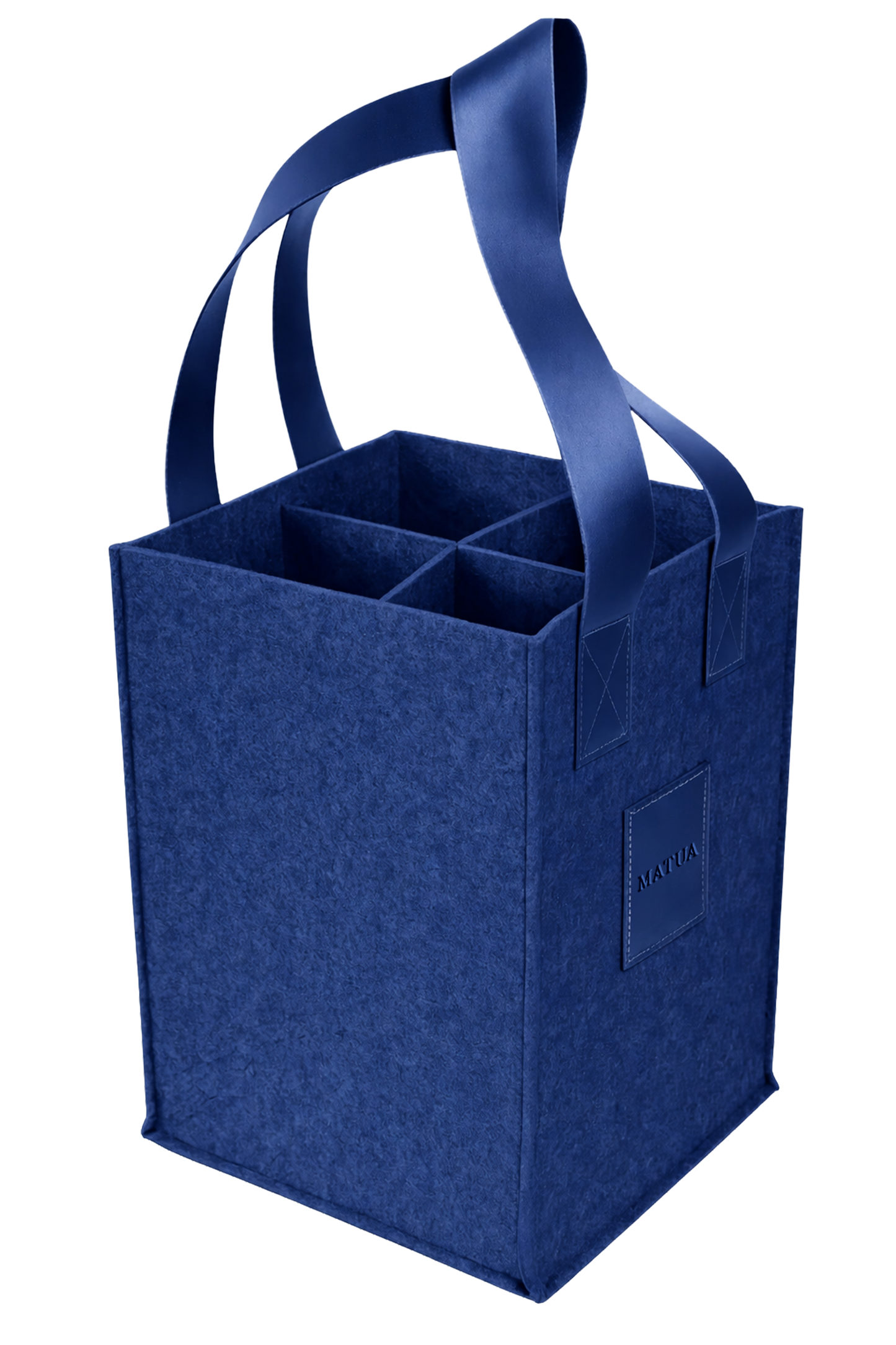 4-Bottle Felt Tote