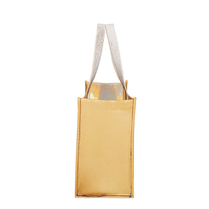 4-BOTTLE WASHABLE KRAFT WINE TOTE